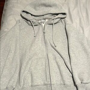 TNA Cozy Fleece Boyfriend Zip Up